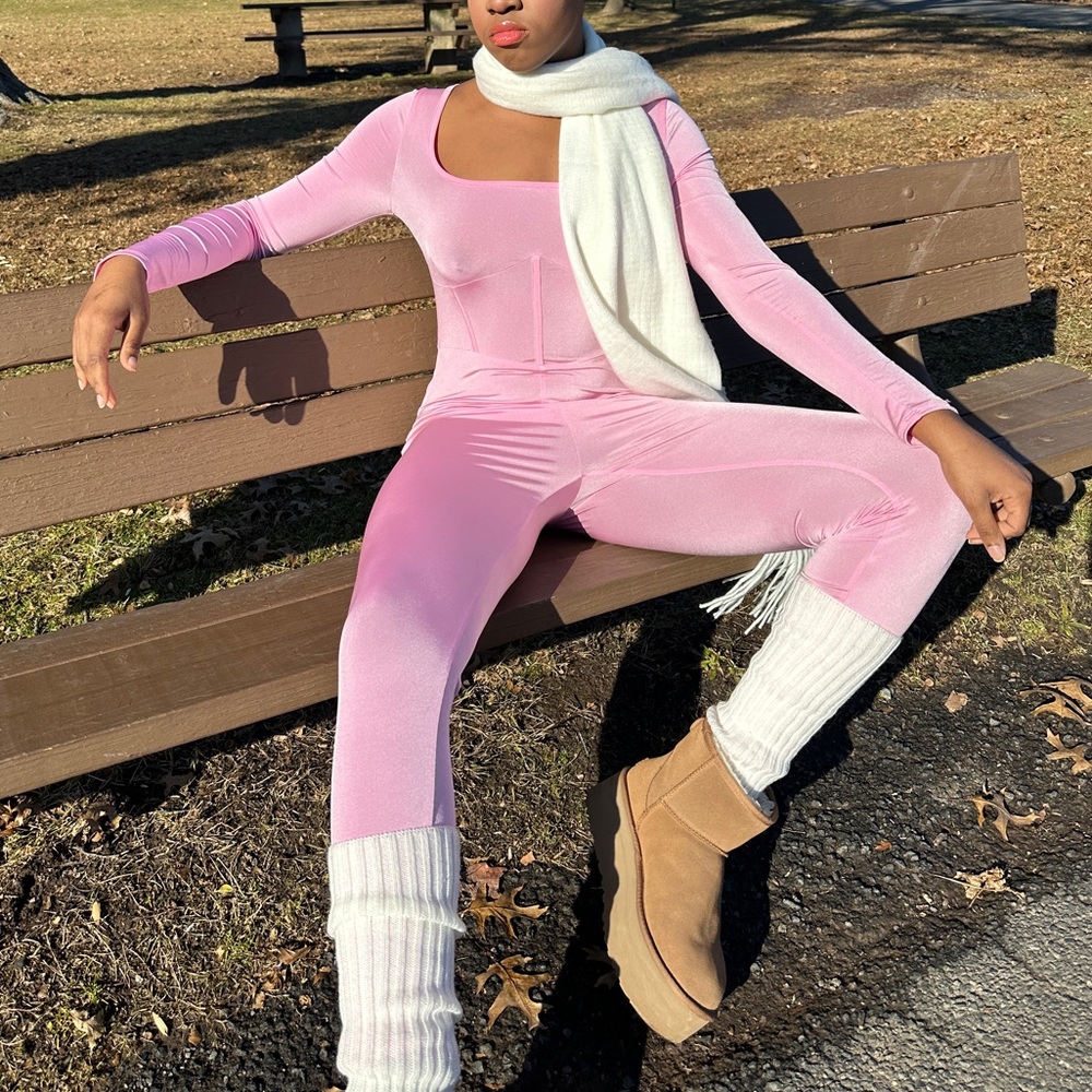 PLT Pink jumpsuit